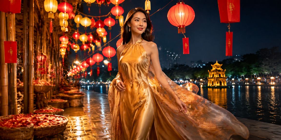 Người dùng Hà Nội nhận phong bì đỏ thưởng khuyến mãi tại chợ đêm